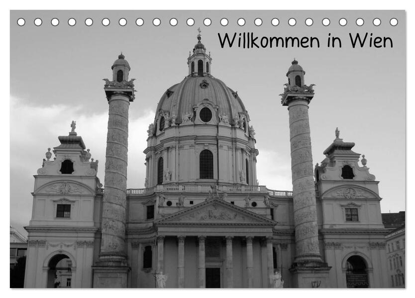 Willkommen in Wien (Tischkalender 2024 DIN A5 quer) CALVENDO Monatskalender