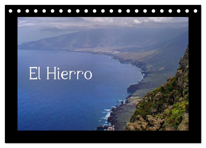 El Hierro (Tischkalender 2024 DIN A5 quer) CALVENDO Monatskalender
