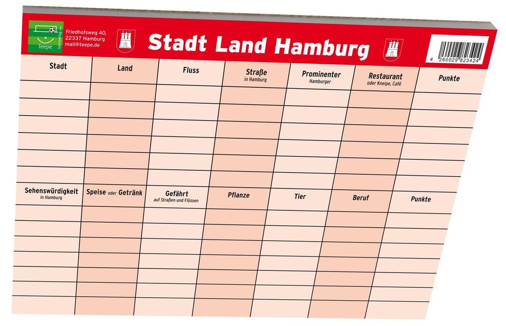 Hamburg 'Stadt Land Hamburg'