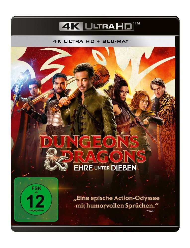 Dungeons & Dragons: Ehre unter Dieben 1 4K UHD-Blu-ray + 1 Blu-ray
