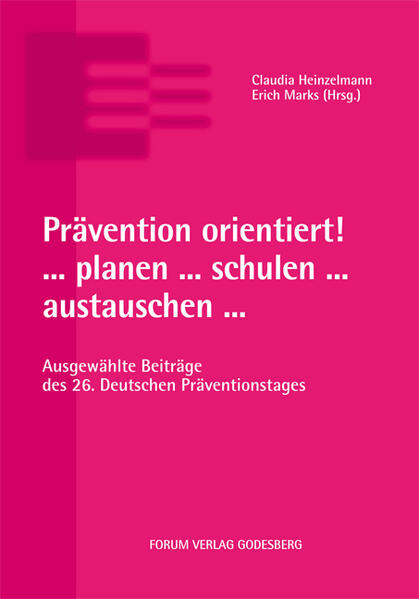 Prävention orientiert! ... planen ... schulen ... austauschen ...
