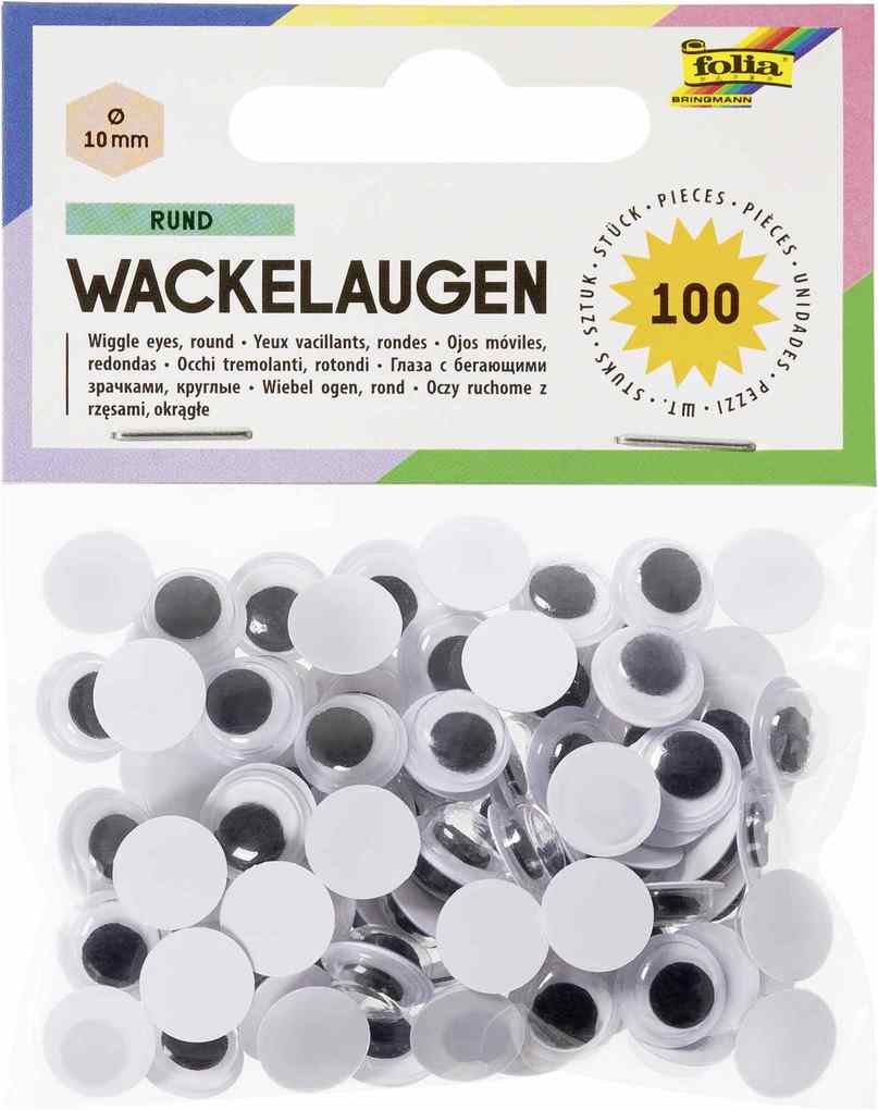 Wackelaugen rund
