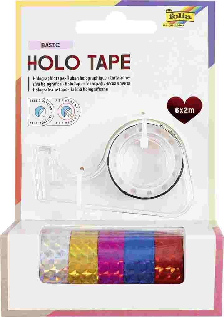 Folia Holographischer Klebefilm | 2 m | 6 Stück
