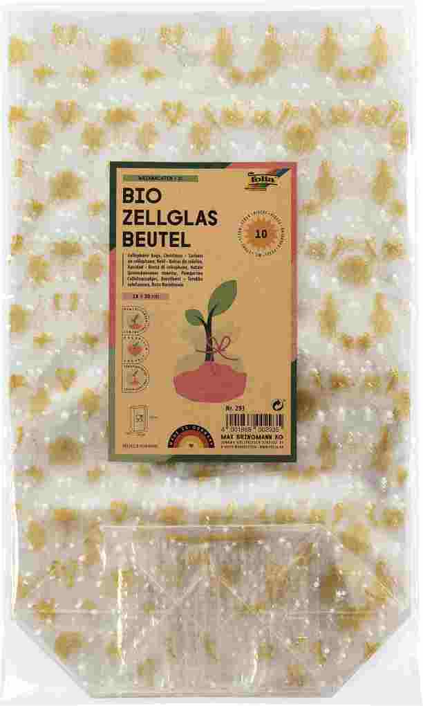 Folia Bio Zellglasbeutel XL 'Weihnachten' 180x300mm 10 Stück