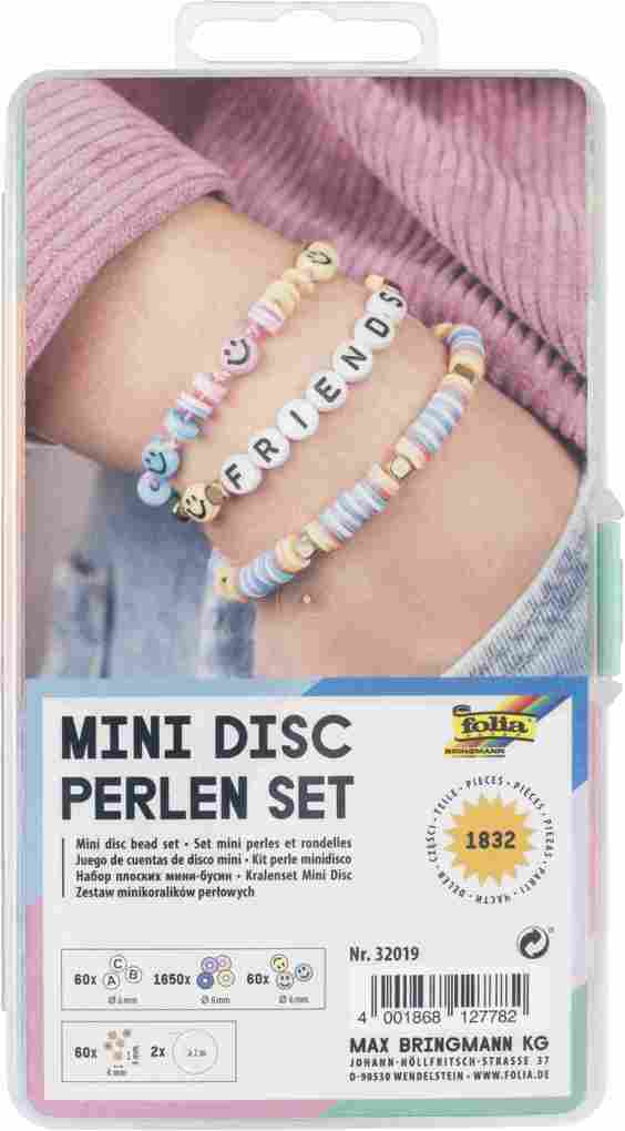 folia Mini Disc Perlen-Set, 1.832 Teile
