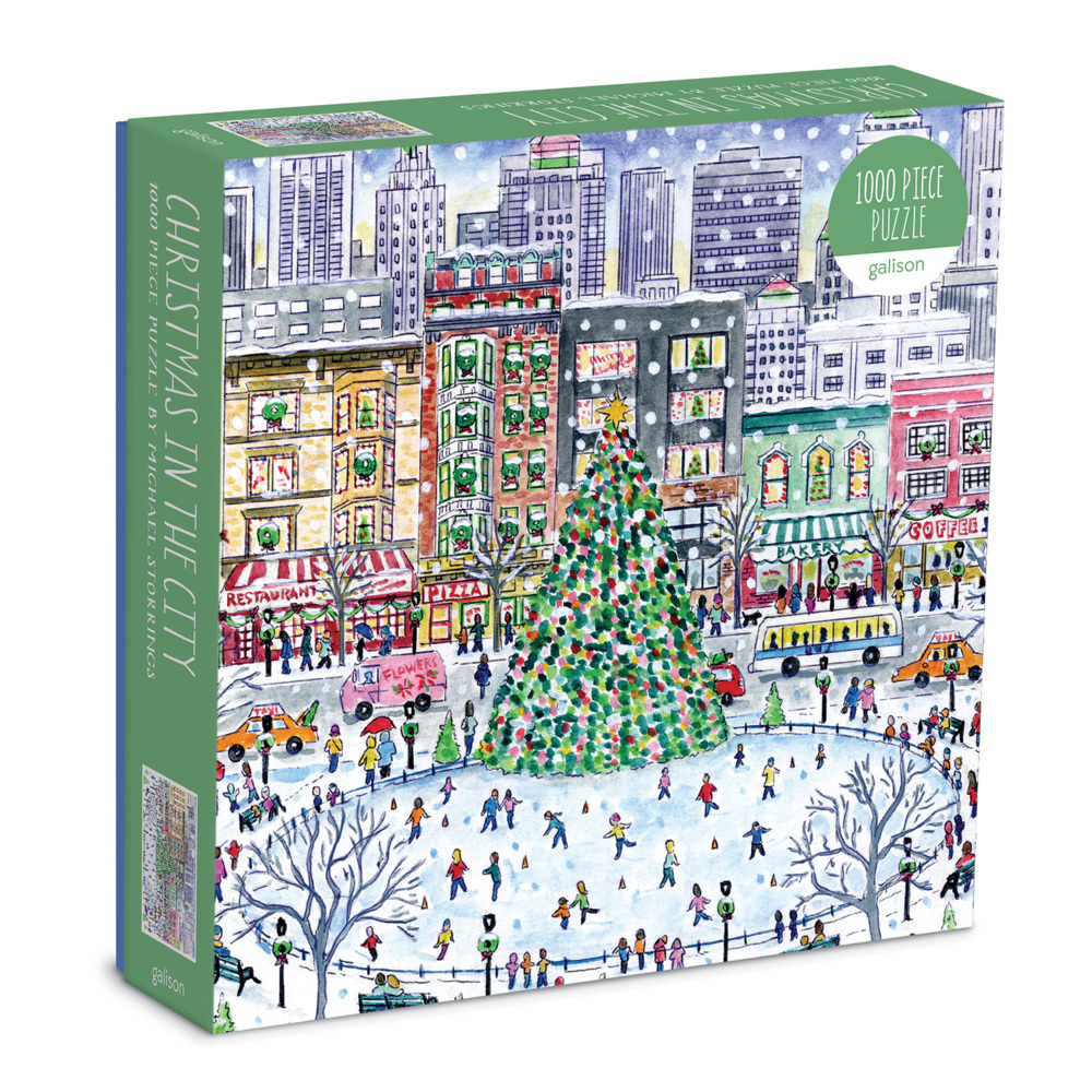Abrams & Chronicle Michael Storrings Christmas In The City 1000 Piece Puzzle