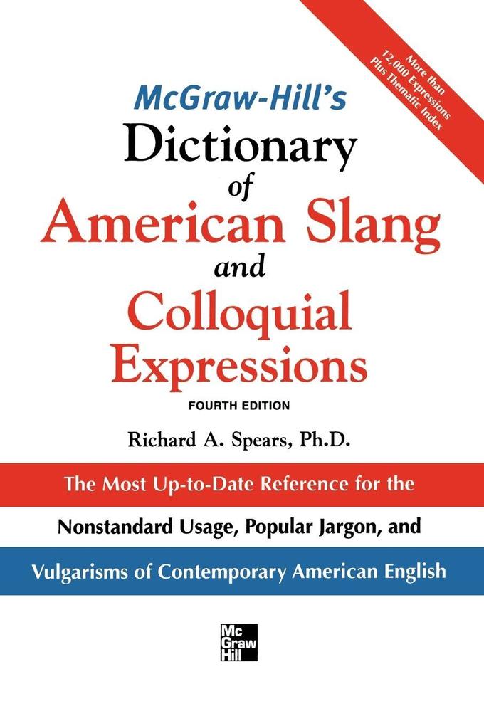 MH DICT AMERICAN SLANG 4E