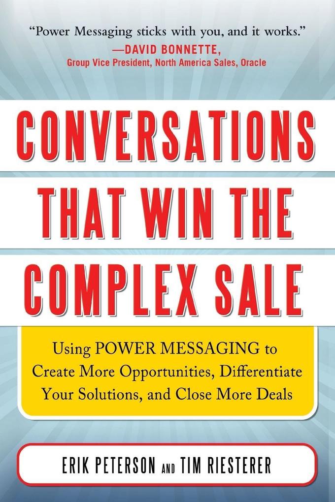 CONVS THAT WIN CMPLX SALE