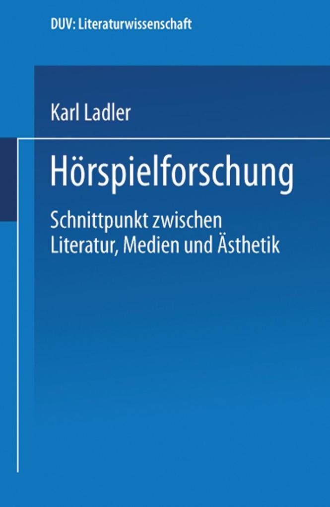 Hörspielforschung