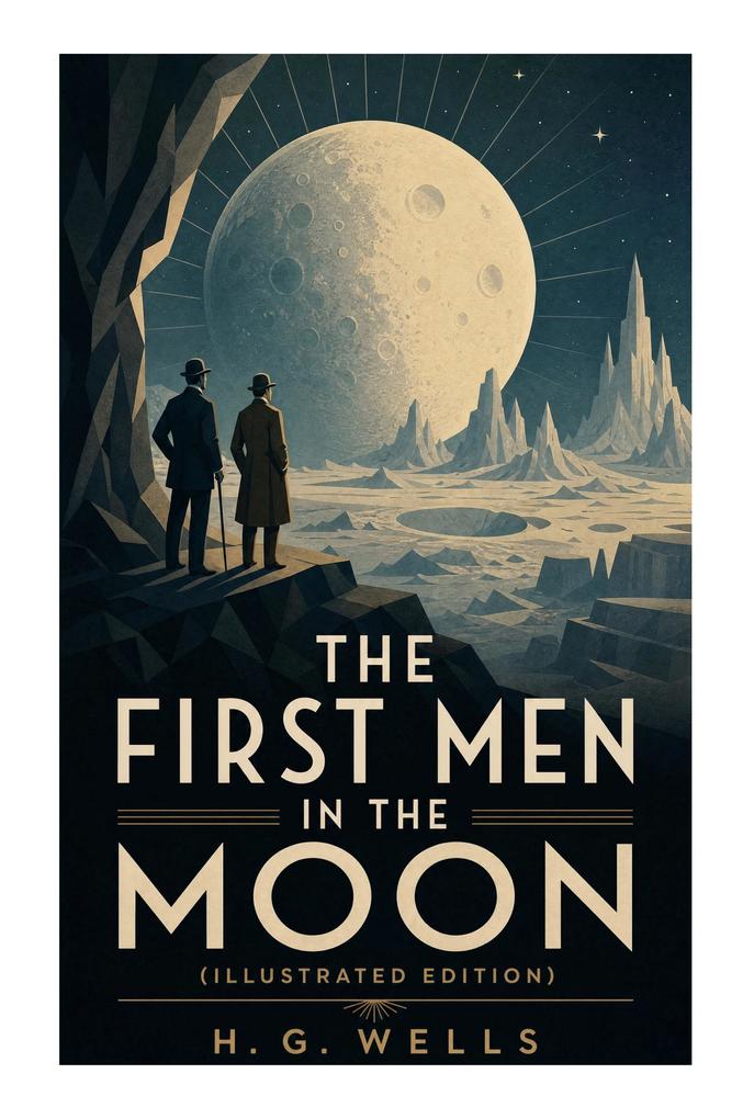 The First Men in the Moon (Illustrated Edition)