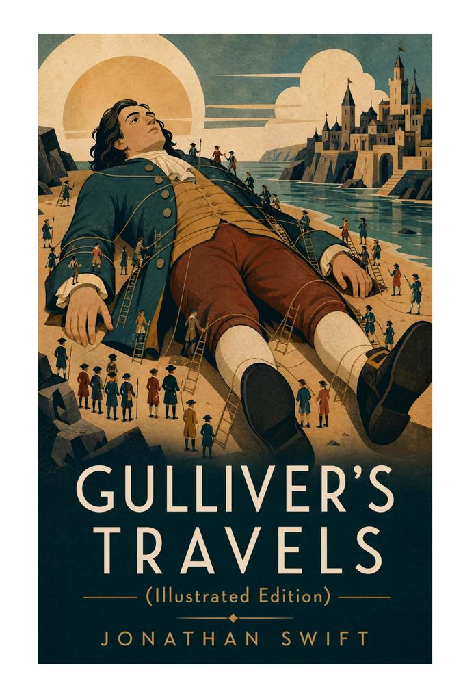GULLIVER'S TRAVELS (Illustrated Edition)
