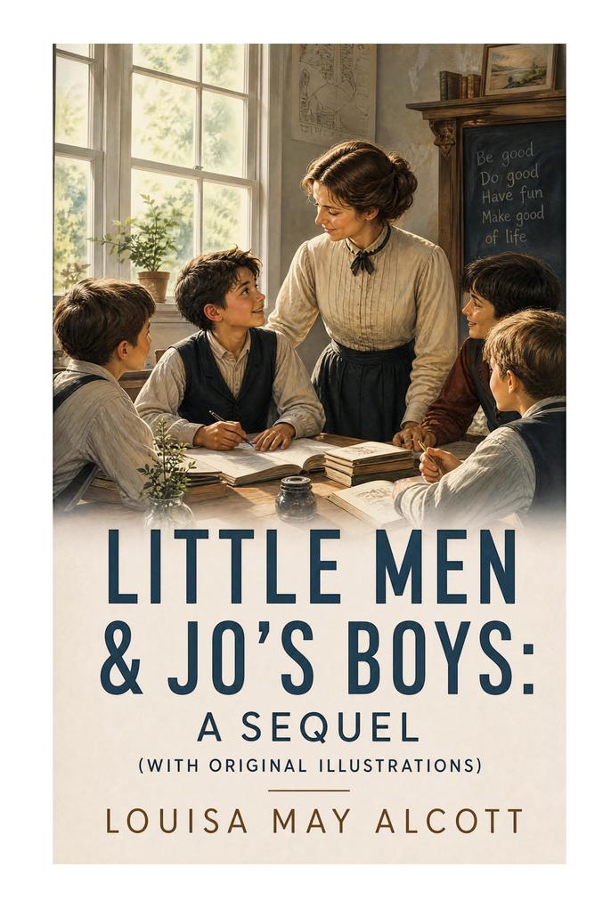 Little Men & Jo's Boys: A Sequel (With Original Illustrations)