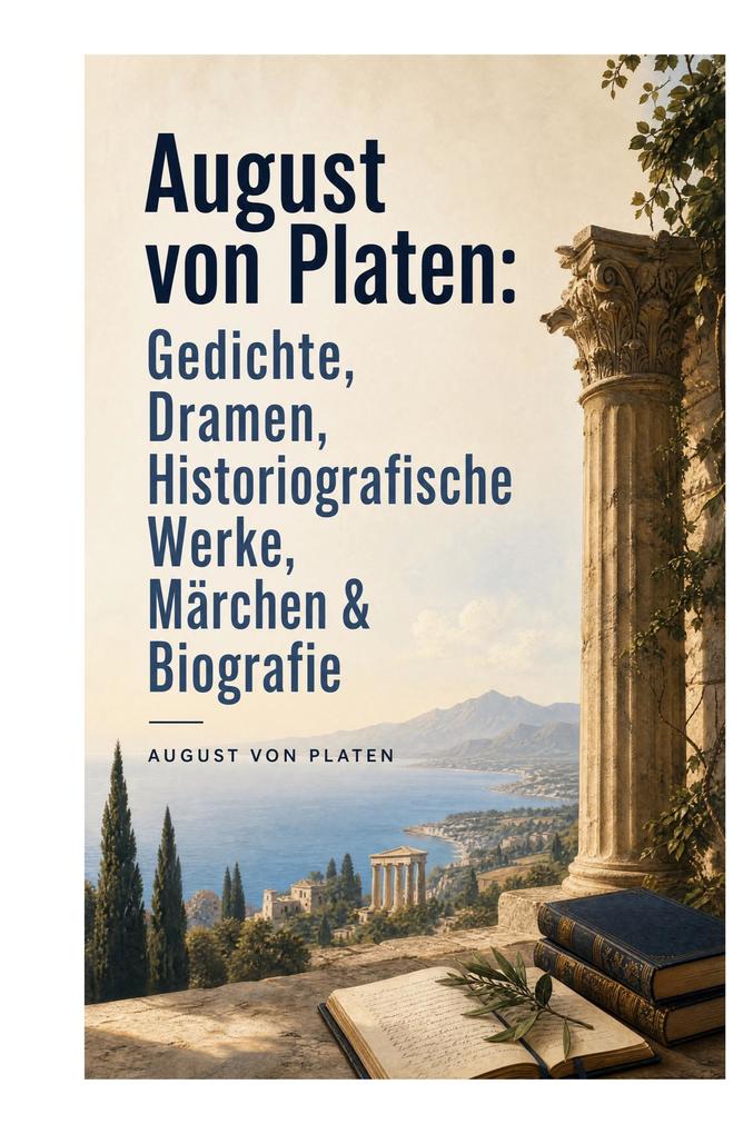 August von Platen: Gedichte Dramen Historiografische Werke Märchen & Biografie