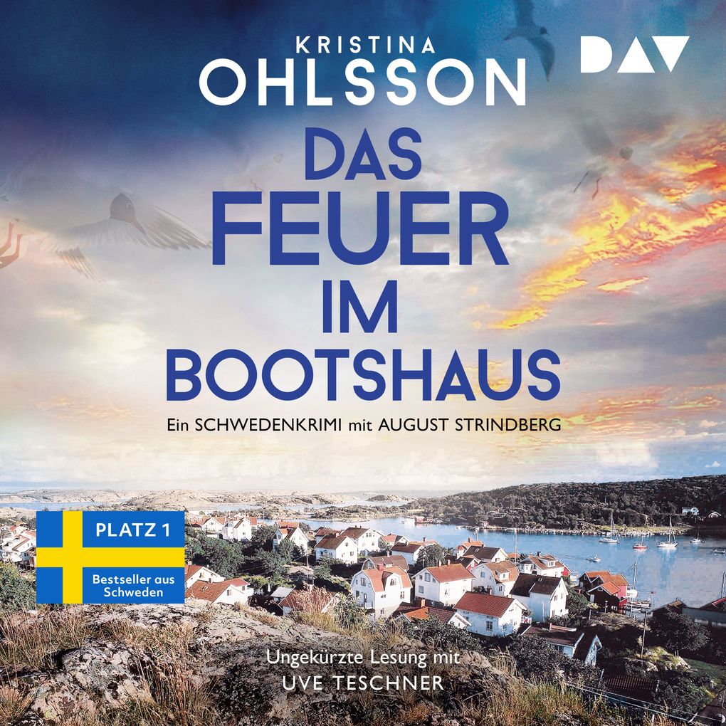 Das Feuer im Bootshaus. Ein Schwedenkrimi mit August Strindberg