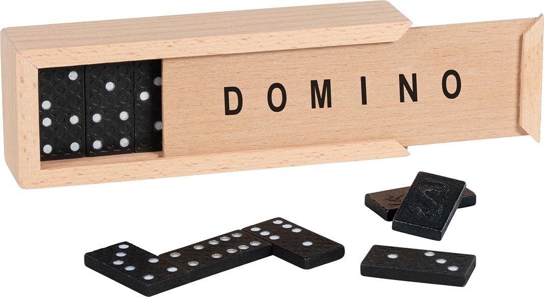 Goki 15449 - Dominospiel im Holzkasten