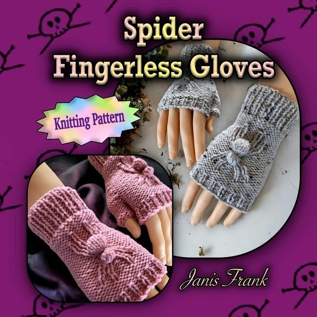 Spider Fingerless Gloves