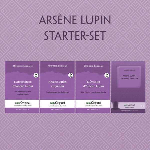 Arsène Lupin gentleman-cambrioleur (mit 4 MP3 Audio-CDs) - Starter-Set