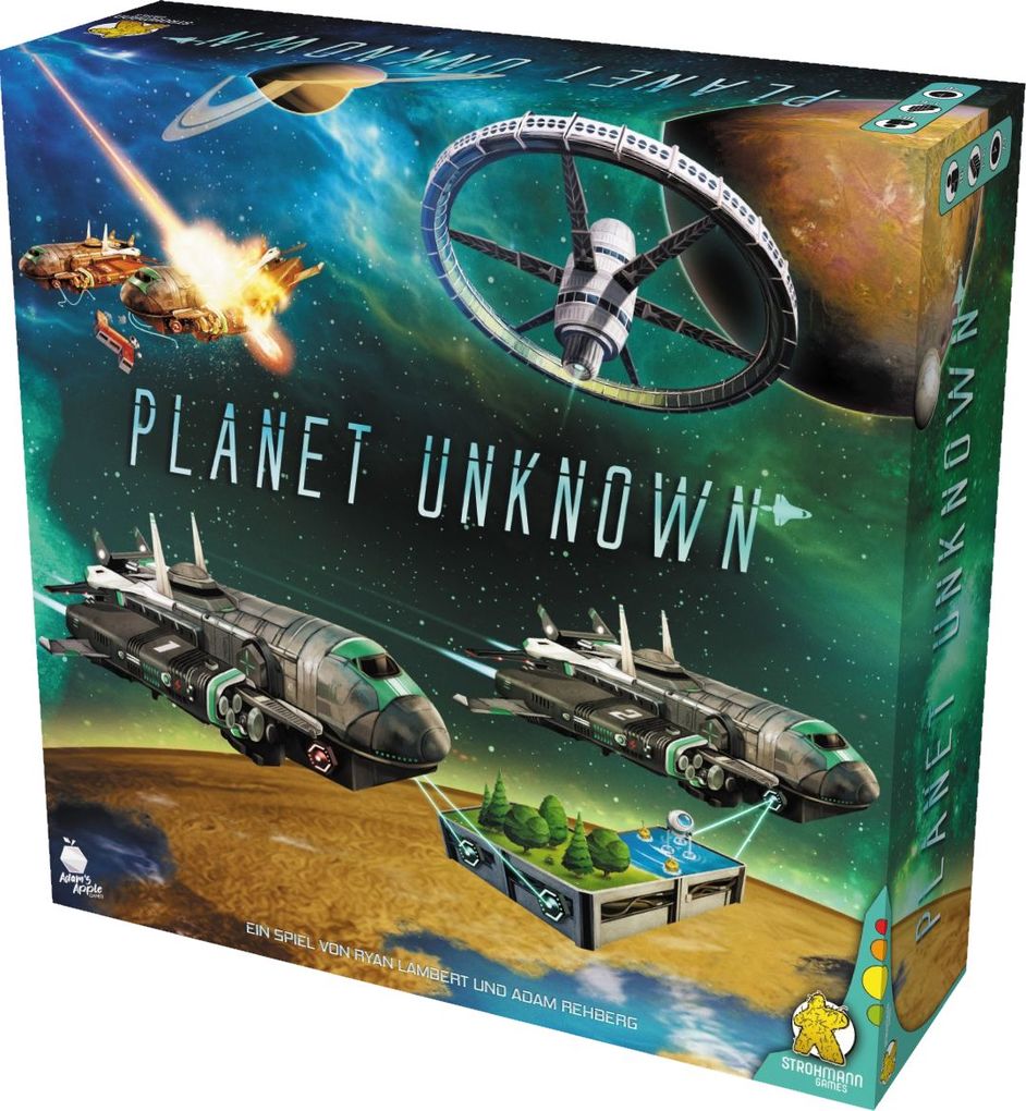 Strohmann Games Kennerspiel Planet Unknown -DE-
