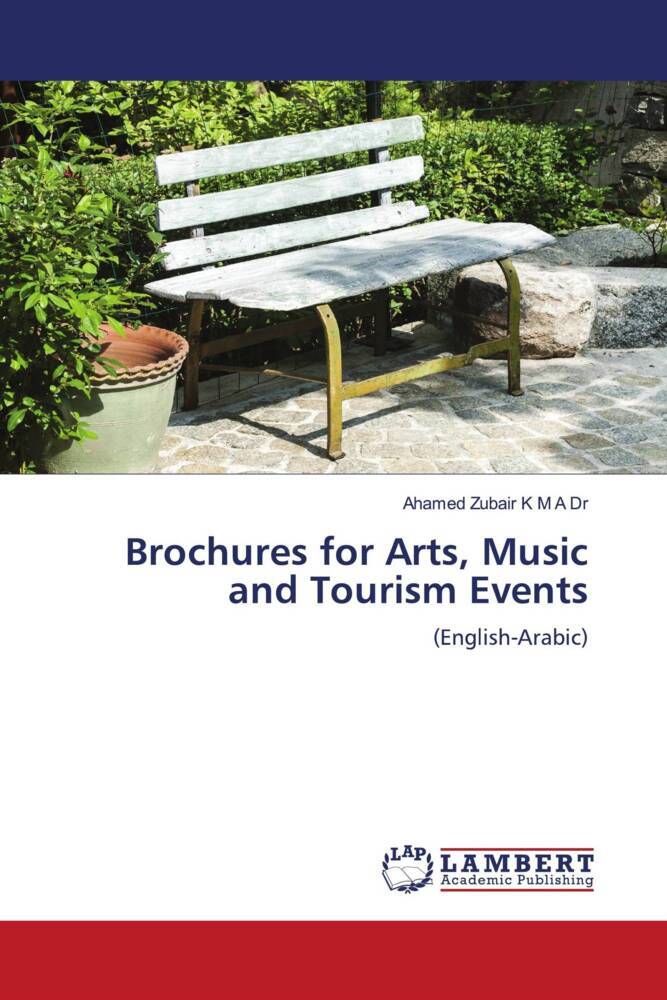 Brochures for Arts Music and Tourism Events