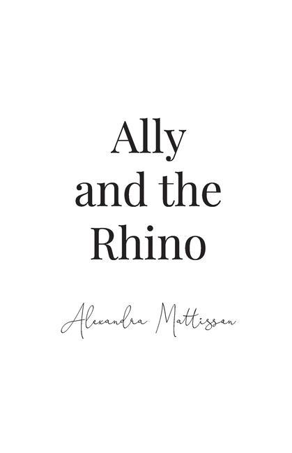 Ally and the Rhino