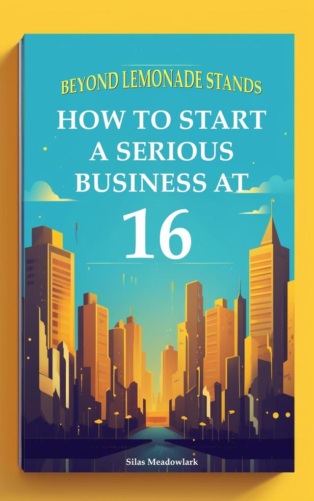 Beyond Lemonade Stands: How To Start A Serious Business At 16