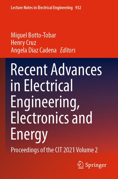 Recent Advances in Electrical Engineering Electronics and Energy