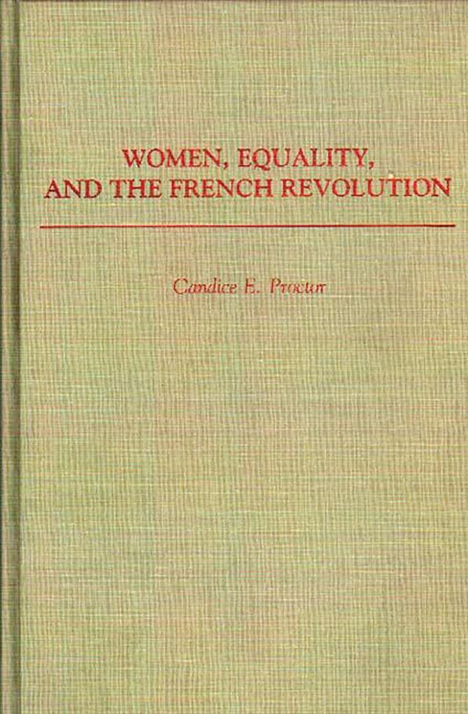 Women Equality and the French Revolution