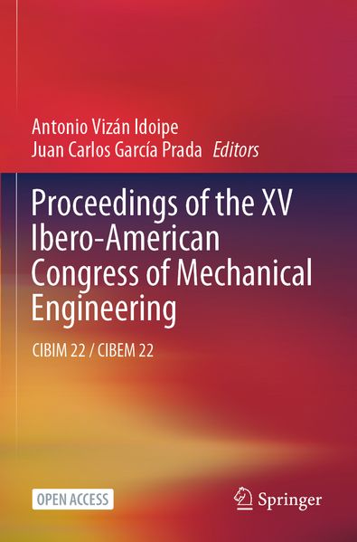 Proceedings of the XV Ibero-American Congress of Mechanical Engineering