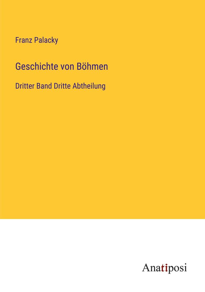 Geschichte von Böhmen