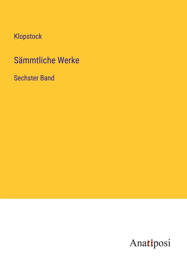 Sämmtliche Werke