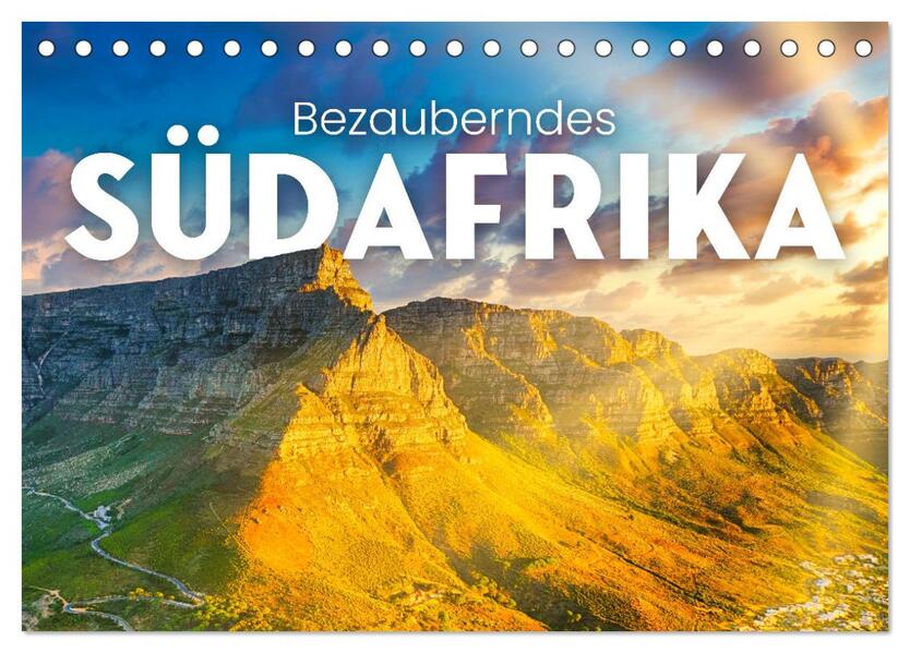 Bezauberndes Südafrika (Tischkalender 2024 DIN A5 quer) CALVENDO Monatskalender