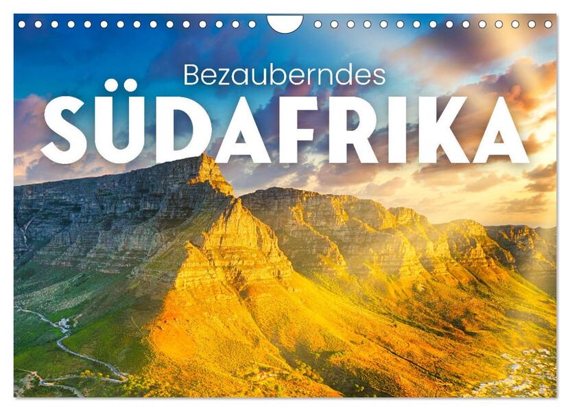 Bezauberndes Südafrika (Wandkalender 2024 DIN A4 quer) CALVENDO Monatskalender