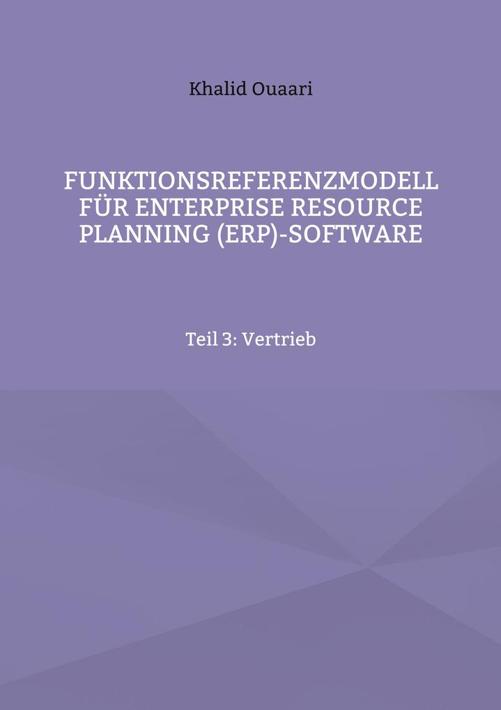 Funktionsreferenzmodell für Enterprise Resource Planning (ERP)-Software