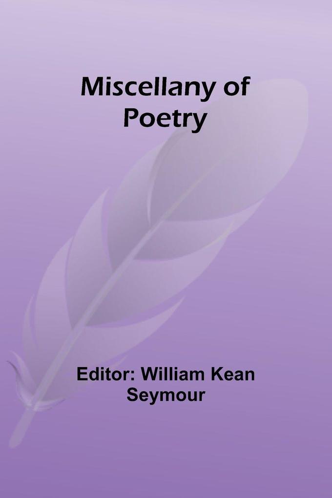 Miscellany of Poetry