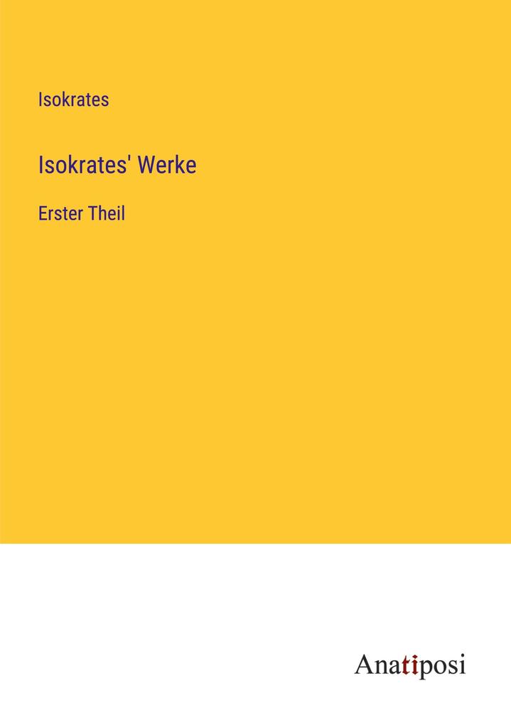 Isokrates' Werke