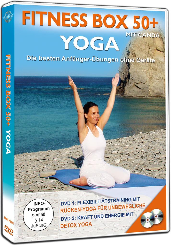 Fitness Box 50+ Yoga - Die besten Anfänger-Übungen ohne Geräte