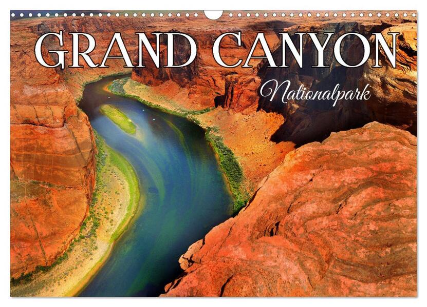Grand Canyon Nationalpark (Wandkalender 2024 DIN A3 quer) CALVENDO Monatskalender