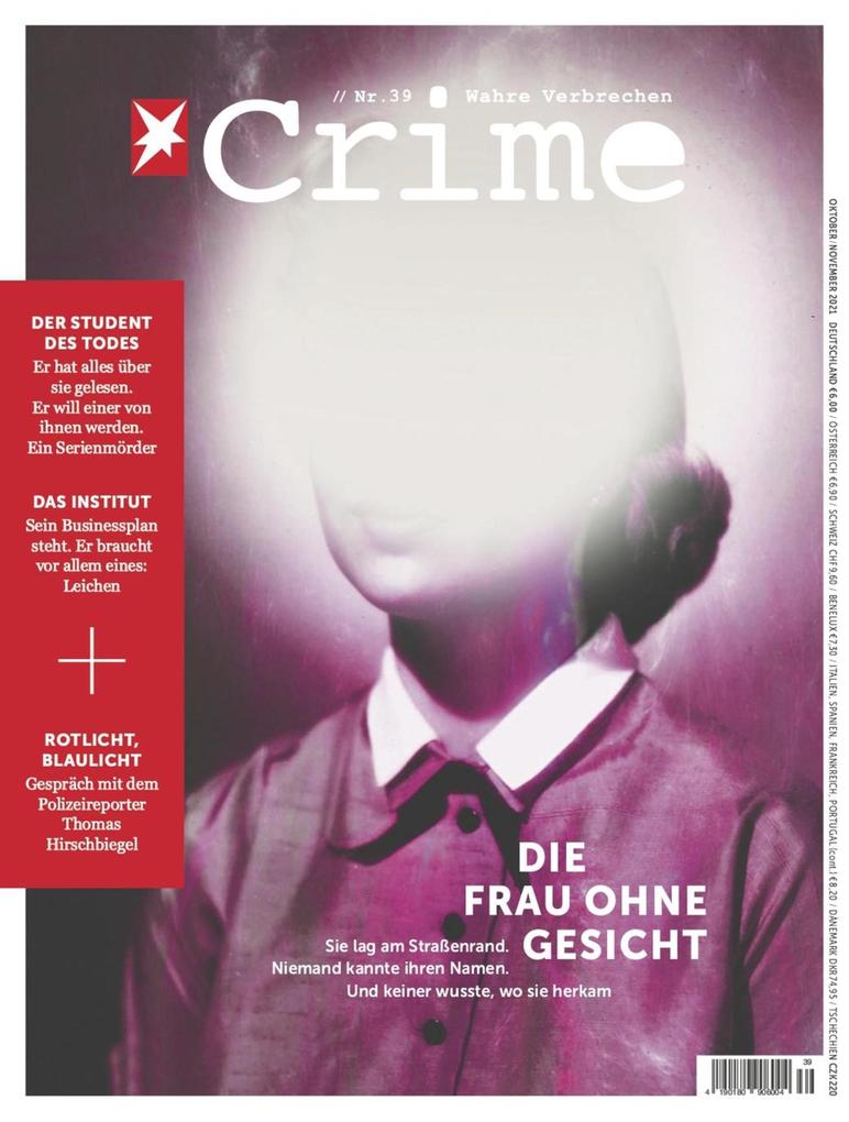 stern CRIME 39/2021 - Die Frau ohne Gesicht