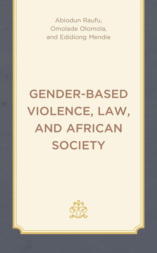 Gender-Based Violence Law and African Society