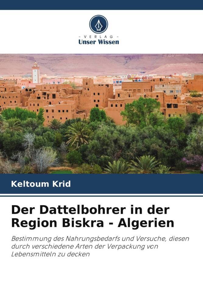 Der Dattelbohrer in der Region Biskra - Algerien