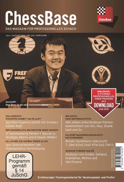 ChessBase Magazin 214 DVD-ROM