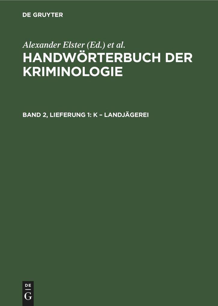 K - Landjägerei