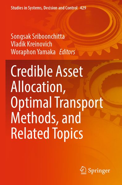 Credible Asset Allocation Optimal Transport Methods and Related Topics