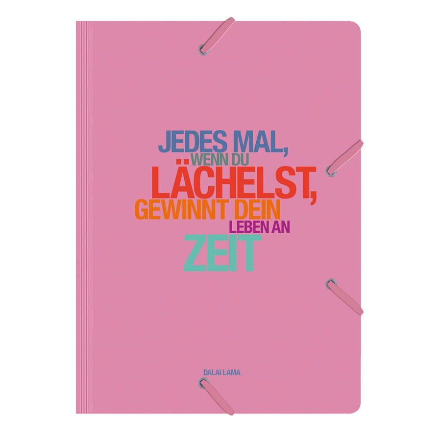 Sammelmappe de Luxe Dalai Lama Lächelst