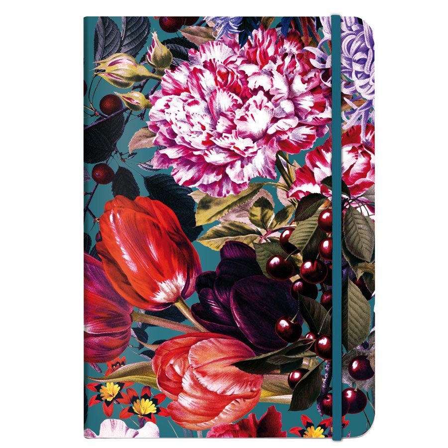 Notizbuch A5 Blumenbouquet