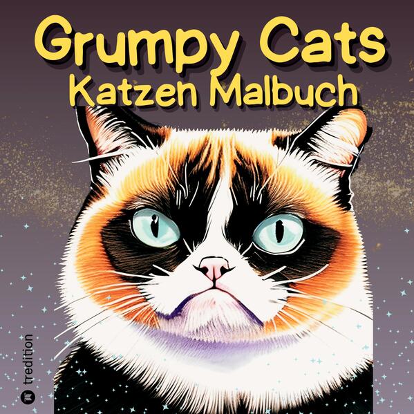 Grumpy Cats Katzen Malbuch für Erwachsene Teens und Kinder 30 Ausmalbilder Lustige mürrische Katzen Lustiges Malbuch Entspannen Katzenliebhaber Mitmachbuch