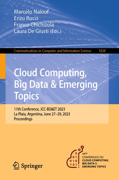 Cloud Computing Big Data & Emerging Topics