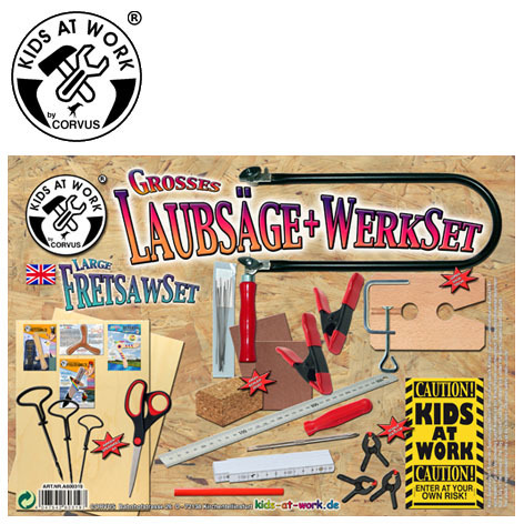 Laubsäge- und Werkset LX