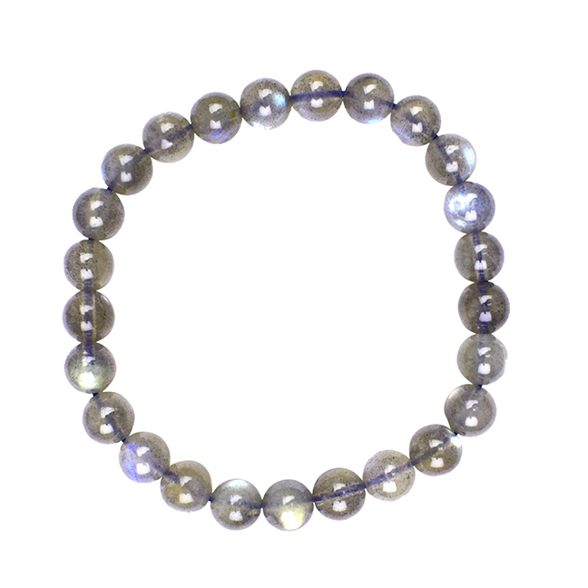 Armband Labradorit Kugeln 7-8mm