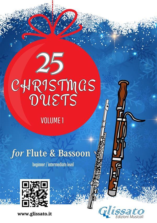 25 Christmas Duets for Flute and Bassoon - vol. 1